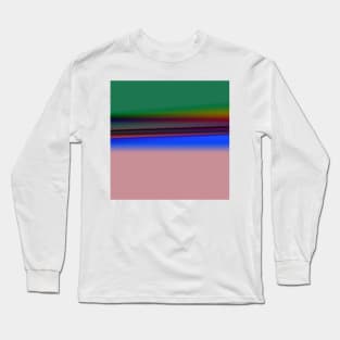 blue green blue grey texture abstract art Long Sleeve T-Shirt